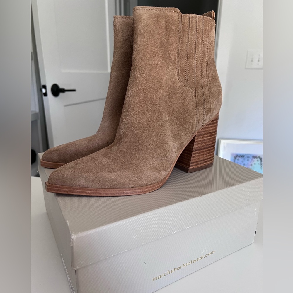 Marc Fisher Suede Booties